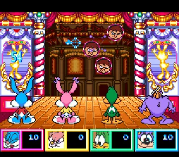 Tiny Toon Adventures - Dotabata Daiundoukai (Japan) screen shot game playing